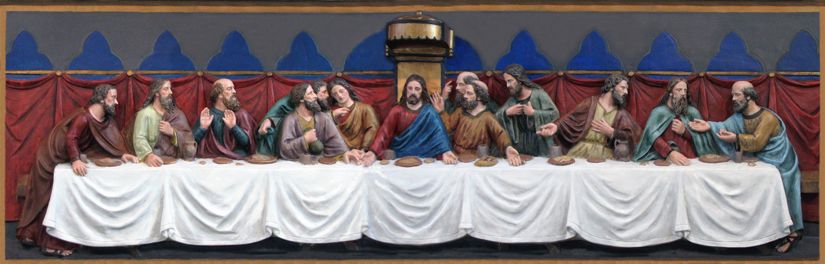 Lady Chapel Reredos 'The Last Supper'A